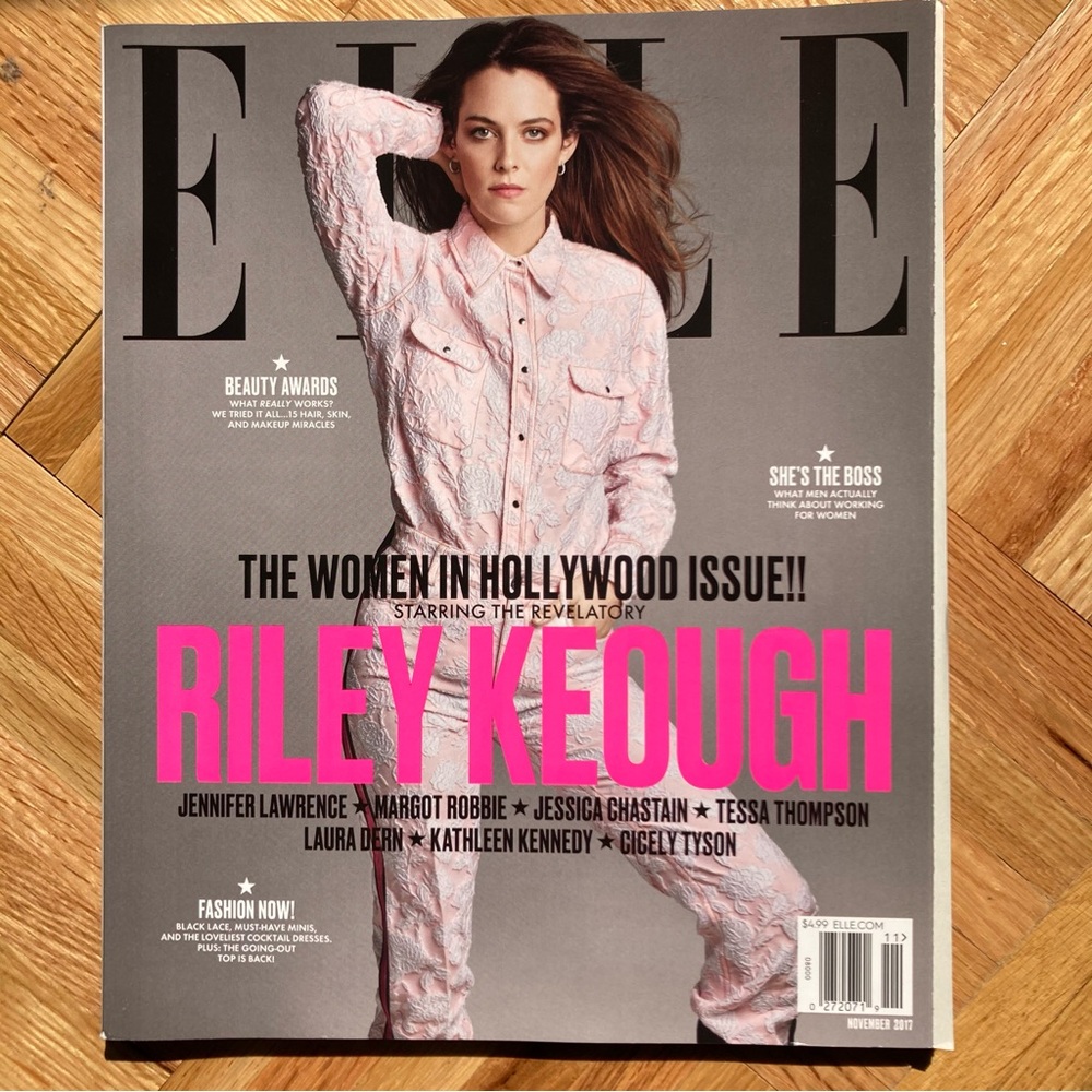 Riley Keough Elle Magazine November 2017